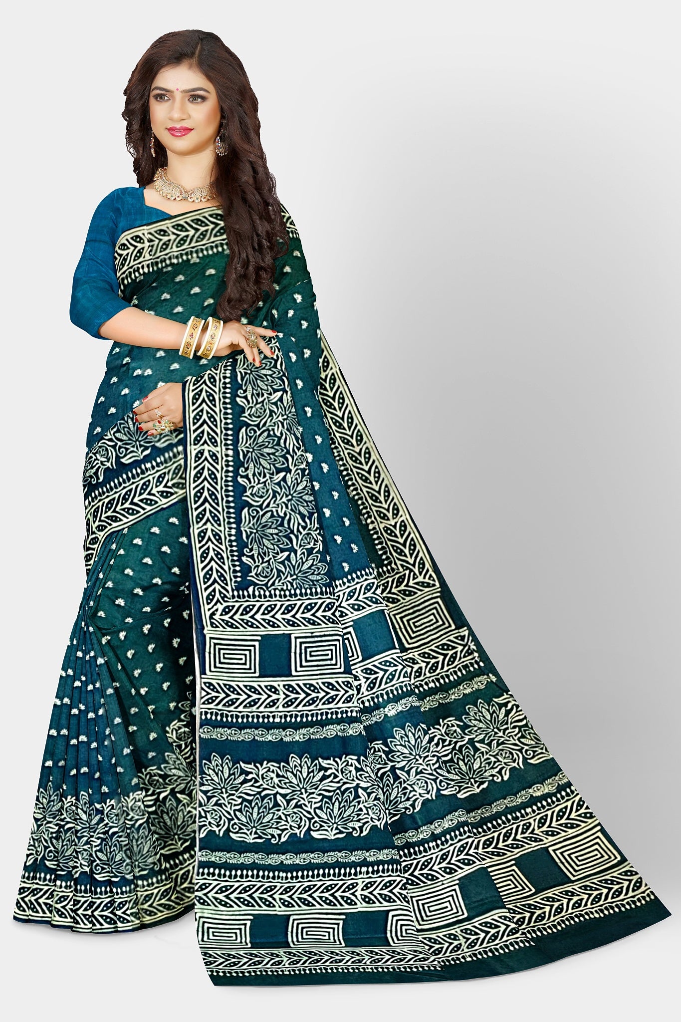 Pure Silk (Bishnupuri Silk) Saree with Silk Mark Tag – Authentic Handwoven Elegance