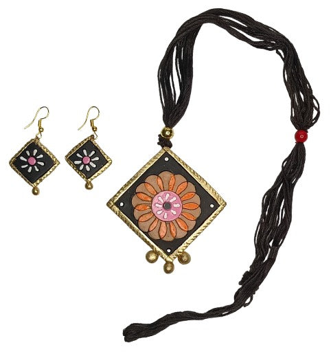 Handcrafted Terracotta Jewellery Set | Unique Indian Ethnic Designs | Eco-Friendly Accessories