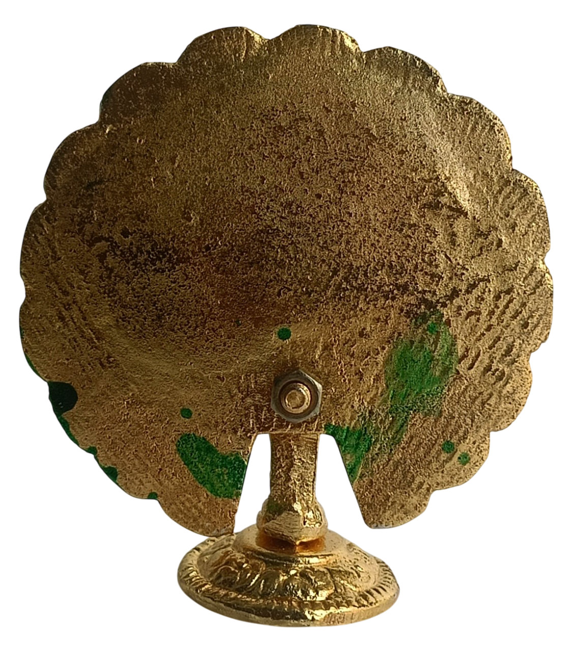 Antique Metal Peacock Statue – Decorative Showpiece for Home and Office Decor