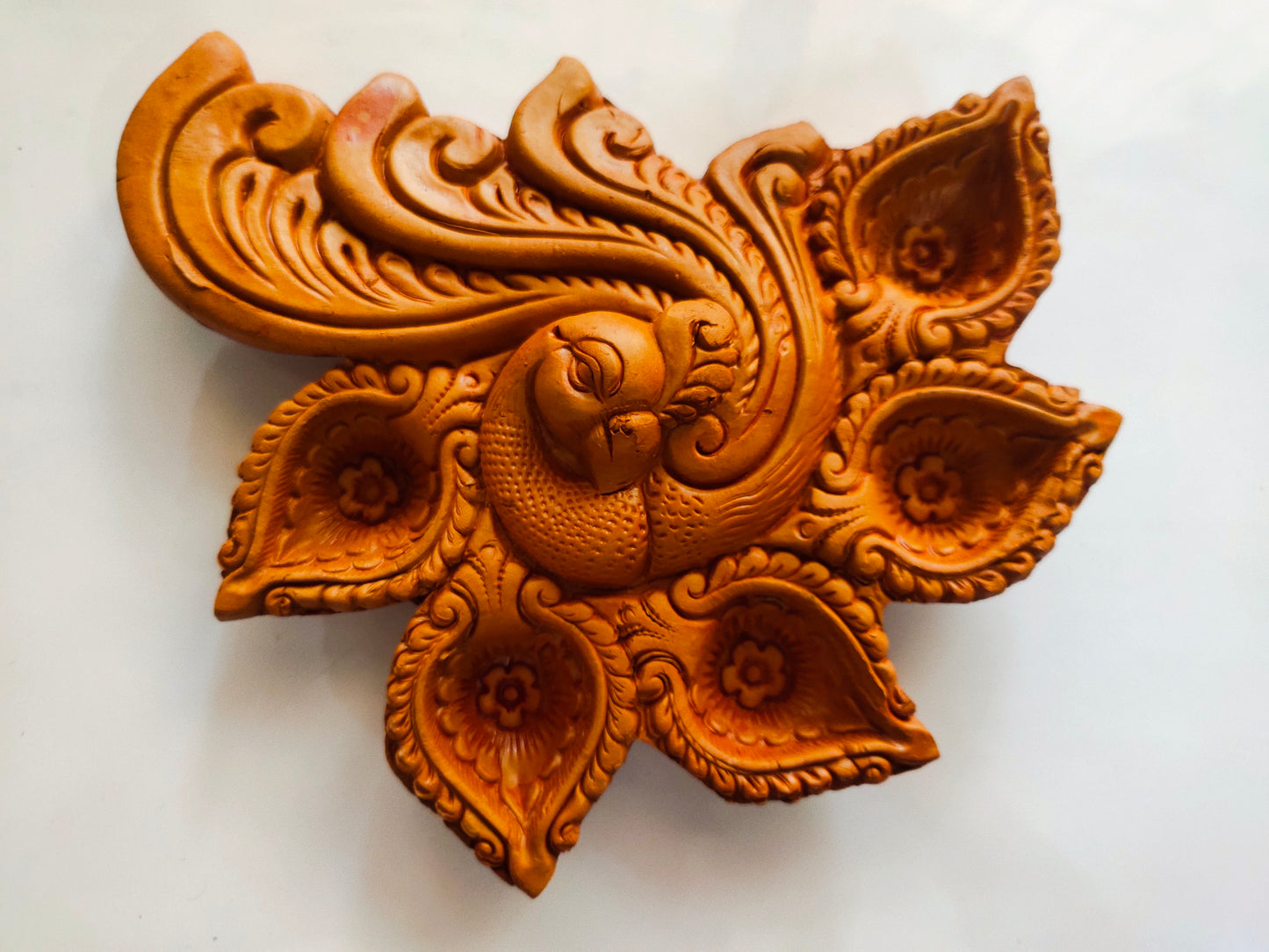 Diya Tray: Illuminate Festivities with 5 Radiant Diyas ๐ชโจ