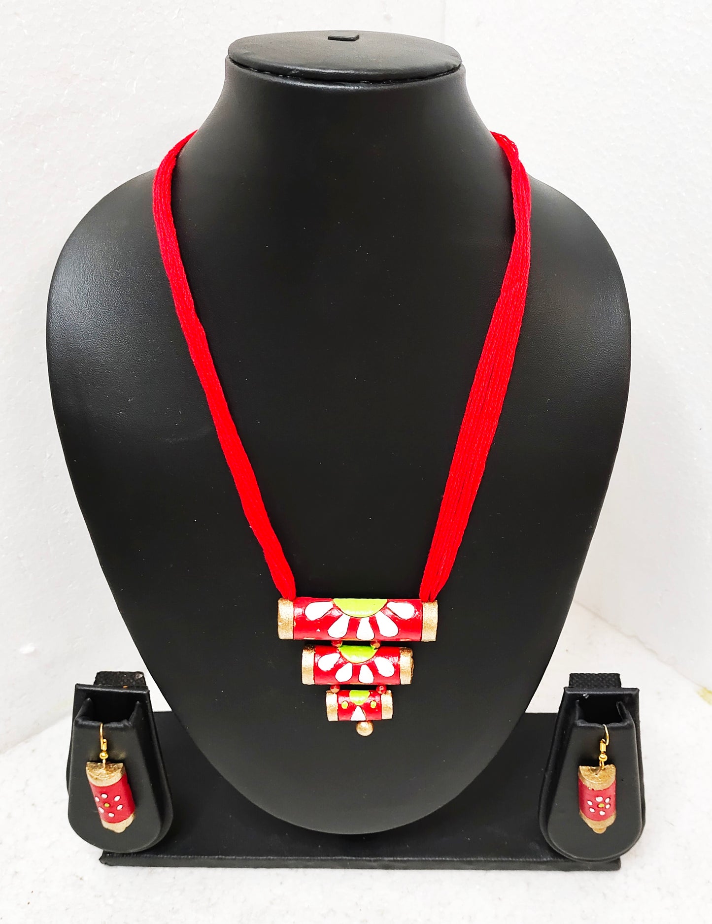 Handcrafted Terracotta Jewellery Set | Unique Indian Ethnic Designs | Eco-Friendly Accessories