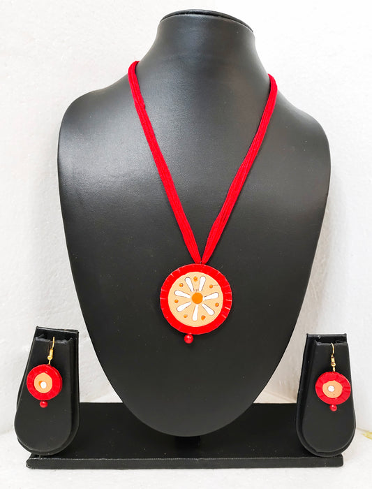 Handcrafted Terracotta Jewellery Set | Unique Indian Ethnic Designs | Eco-Friendly Accessories