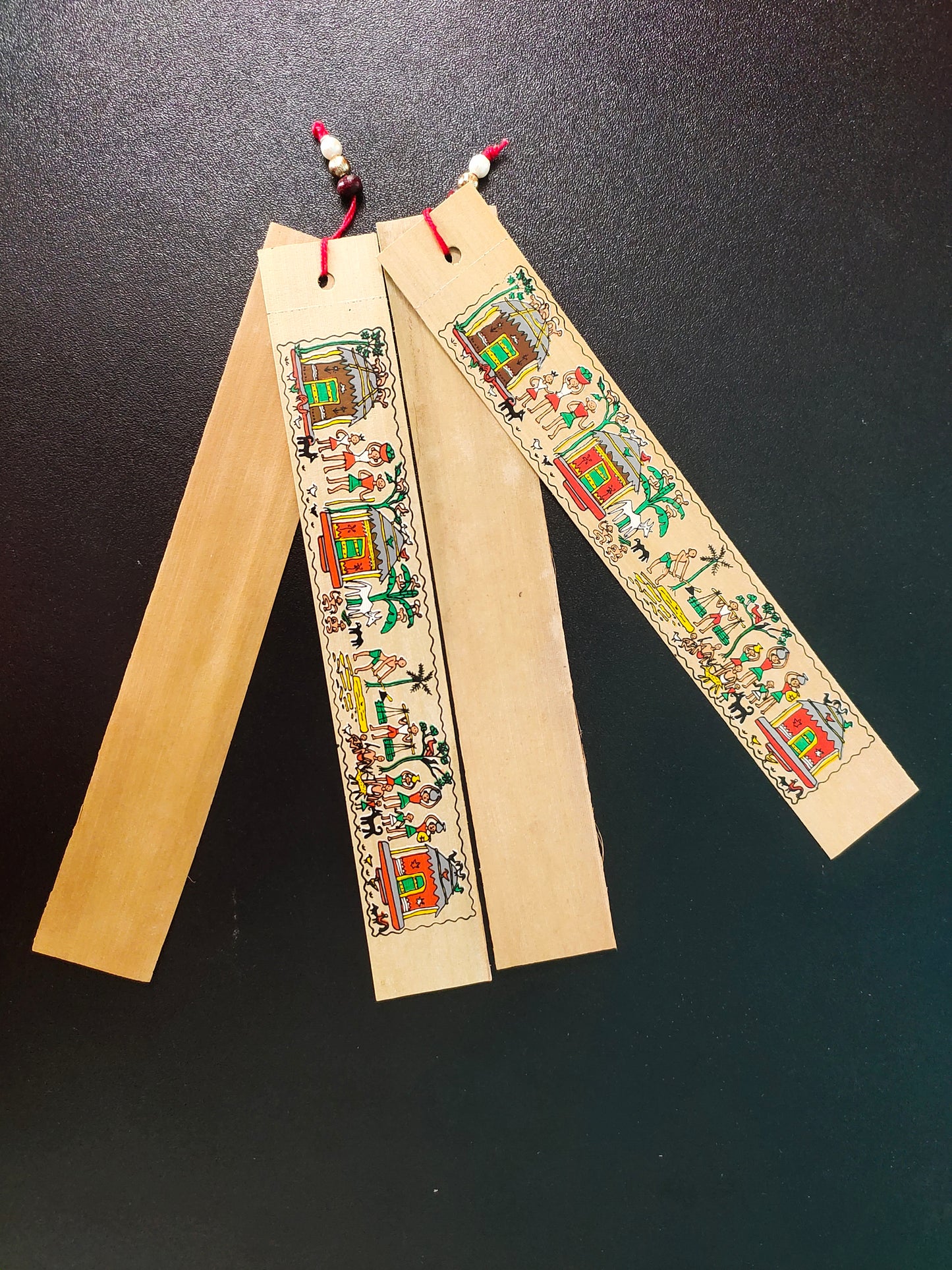 Patachitra Bookmark - Unique and Colorful Way to Keep Your Place in a Book