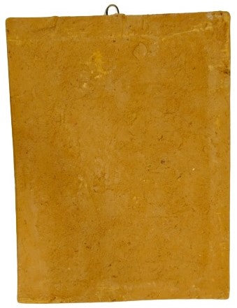 Divinity Unveiled: Terracotta Dash Avtar Wall Relief of Lord Vishnu