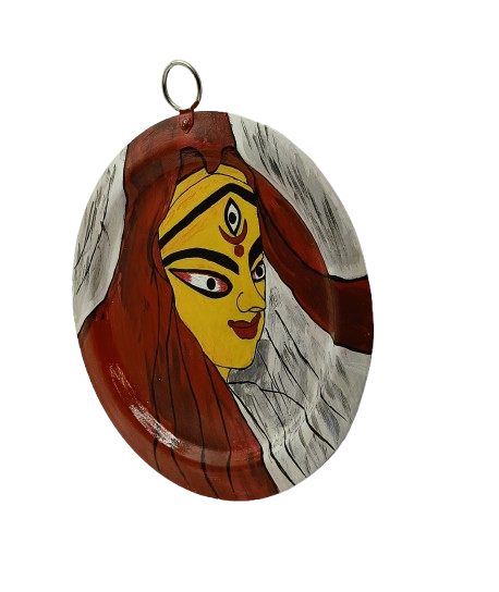 Authentic Pattachitra Craft Wall Decor on Aluminium Plate - Mukherjee Handicrafts