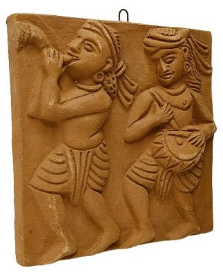 Crafted by Hand, Adored by All: Terracotta Wall Décor - 6x6 Inches of Artistry for Your Home
