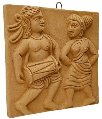 Crafted by Hand, Adored by All: Terracotta Wall Décor - 6x6 Inches of Artistry for Your Home