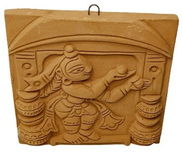 Crafted by Hand, Adored by All: Terracotta Wall Décor - 6x6 Inches of Artistry for Your Home