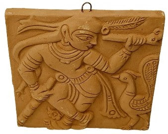 Crafted by Hand, Adored by All: Terracotta Wall Décor - 6x6 Inches of Artistry for Your Home