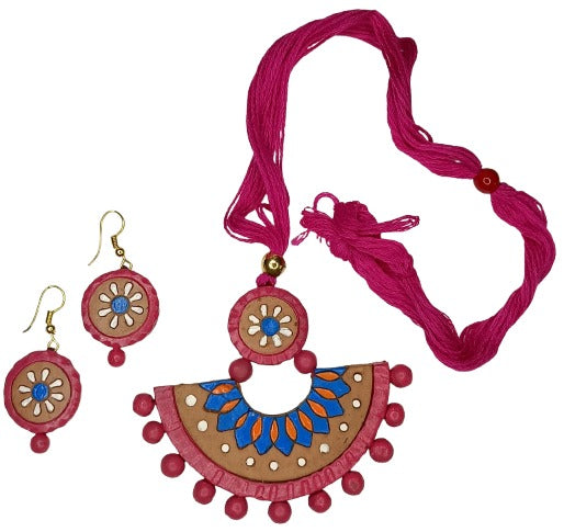 Handcrafted Terracotta Jewellery Set | Unique Indian Ethnic Designs | Eco-Friendly Accessories