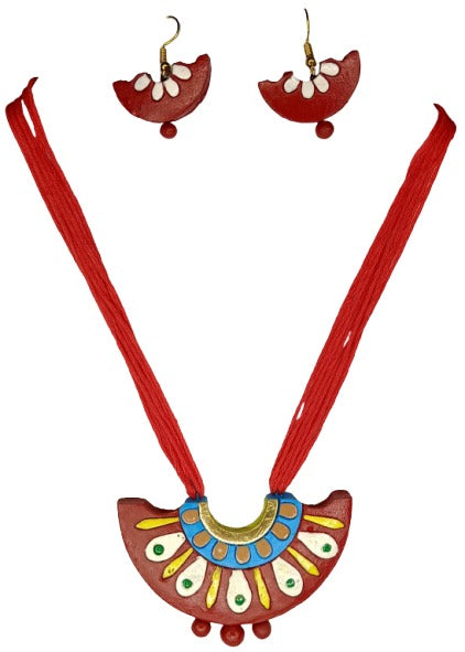Handcrafted Terracotta Jewellery Set | Unique Indian Ethnic Designs | Eco-Friendly Accessories