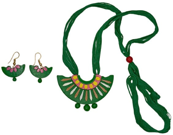Handcrafted Terracotta Jewellery Set | Unique Indian Ethnic Designs | Eco-Friendly Accessories