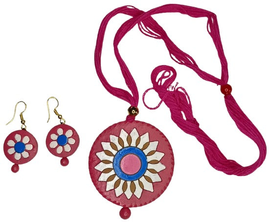 Handcrafted Terracotta Jewellery Set | Unique Indian Ethnic Designs | Eco-Friendly Accessories
