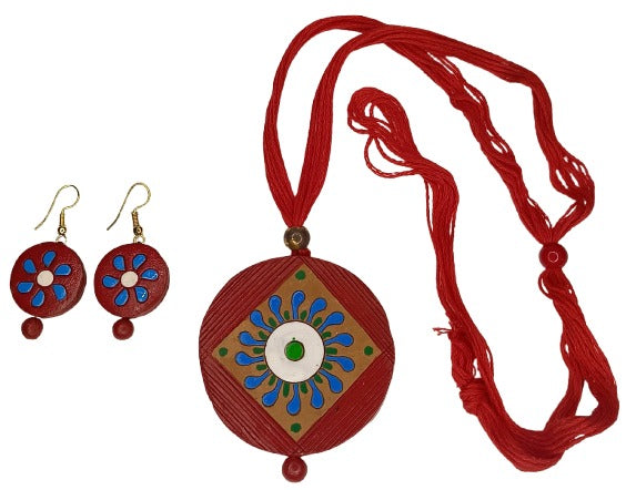 Handcrafted Terracotta Jewellery Set | Unique Indian Ethnic Designs | Eco-Friendly Accessories