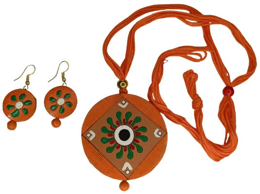Handcrafted Terracotta Jewellery Set | Unique Indian Ethnic Designs | Eco-Friendly Accessories