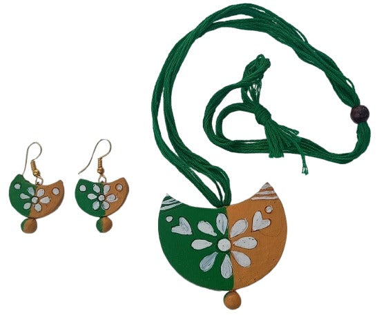Handcrafted Terracotta Jewellery Set | Unique Indian Ethnic Designs | Eco-Friendly Accessories