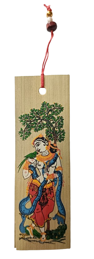 Traditional Patachitra Bookmark – Colorful Indian Art for Book Lovers