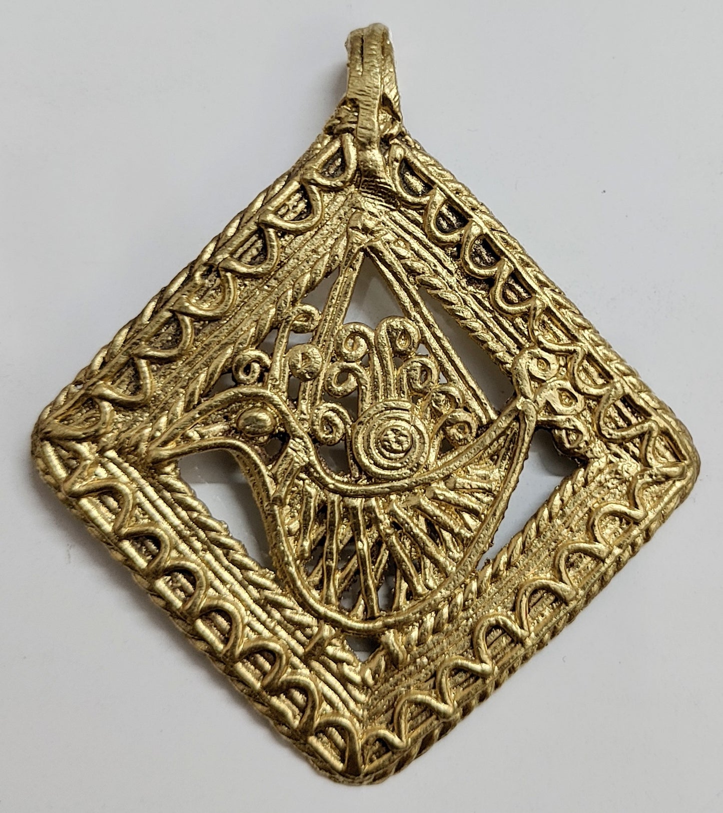 Dokra Dhokra Ethnic Collection of Brass Dokra Pendant Jewellery for Women'