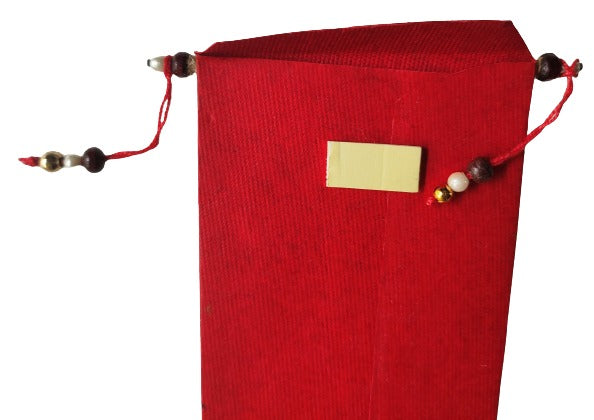 Handpainted Patachitra Envelope cum Wall Hanging - Traditional Indian Folk Art by Mukherjee Handicrafts INR₹29900