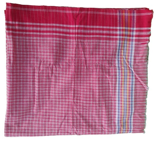 Indian Bath Towel Made of Cotton (Multicolor 2)