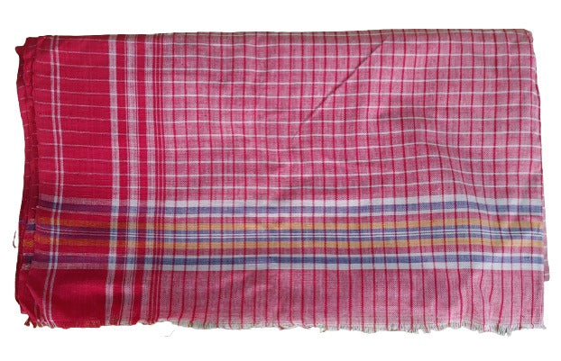 Indian Bath Towel Made of Cotton (Multicolor 2)