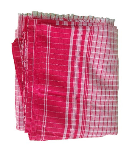 Indian Bath Towel Made of Cotton (Multicolor 2)