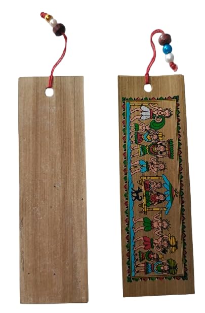 Traditional Patachitra Bookmark – Colorful Indian Art for Book Lovers