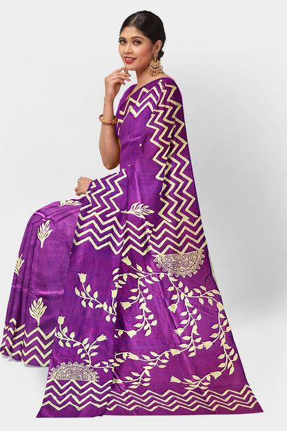 Pure Silk (Bishnupuri Silk) Saree with Silk Mark Tag – Authentic Handwoven Elegance