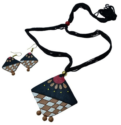 Handcrafted Terracotta Jewellery Set | Unique Indian Ethnic Designs | Eco-Friendly Accessories