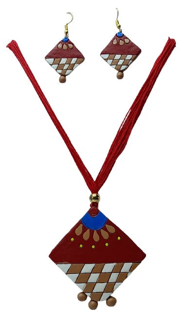 Handcrafted Terracotta Jewellery Set | Unique Indian Ethnic Designs | Eco-Friendly Accessories