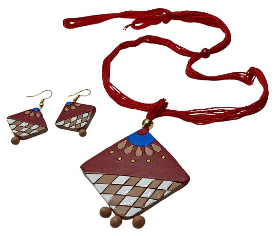 Handcrafted Terracotta Jewellery Set | Unique Indian Ethnic Designs | Eco-Friendly Accessories