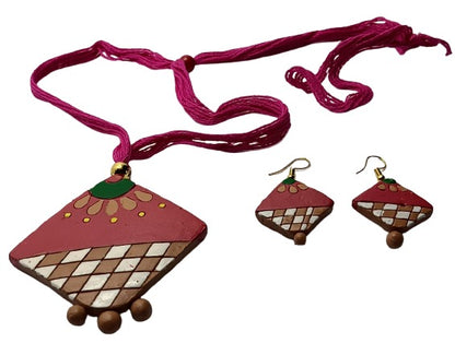 Handcrafted Terracotta Jewellery Set | Unique Indian Ethnic Designs | Eco-Friendly Accessories