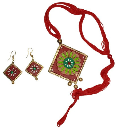 Handcrafted Terracotta Jewellery Set | Unique Indian Ethnic Designs | Eco-Friendly Accessories