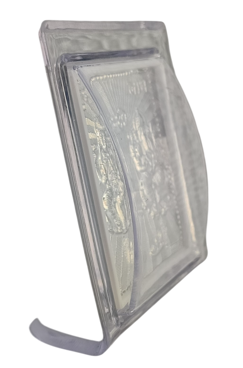 Laxmi Ganesh Silver Foil Tabletop Frame – Small Plastic Stand Frame for Office Desk, Temple, or Gift
