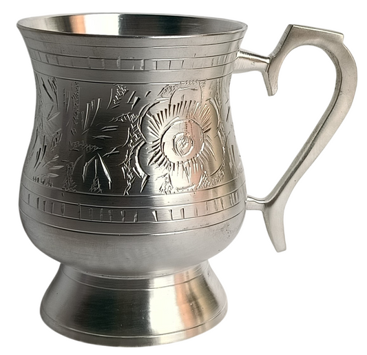 Traditional German Silver Cup – Durable & Elegant Drinkware