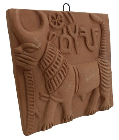 Handcrafted Terracotta Harappan Wall Hanging – Ancient Indus Valley Art Décor