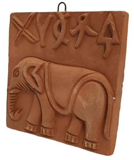Traditional Harappan Terracotta Art – Handmade Clay Wall Hanging