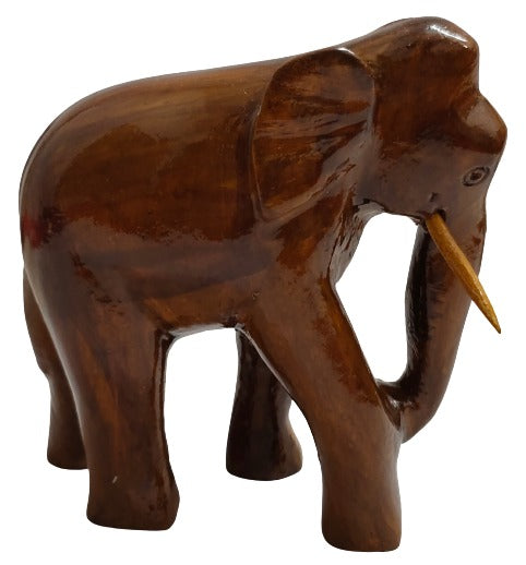 Wooden Elephant Showpiece for Home Decoration Showpiece