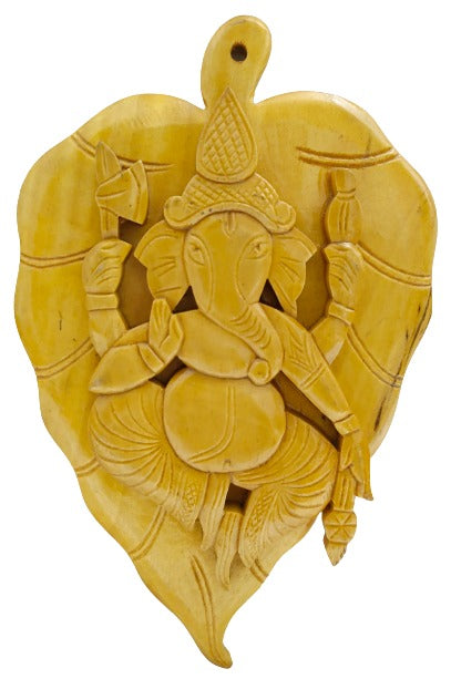 Handmade Wooden Ganesha Wall Hanging