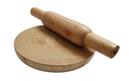 Wooden Mini Chakla Belan Toy for Kids