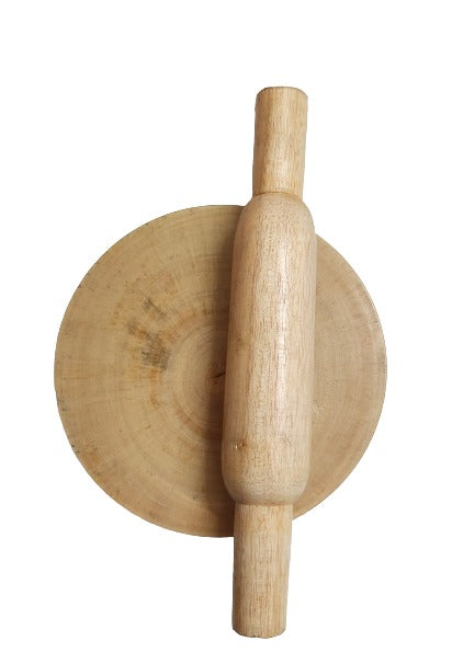 Wooden Mini Chakla Belan Toy for Kids