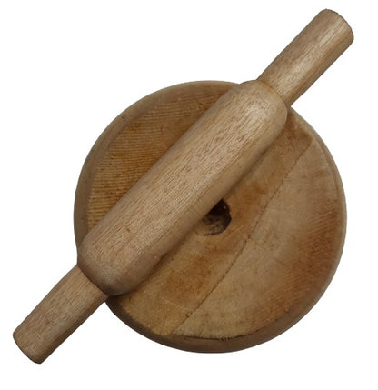 Wooden Mini Chakla Belan Toy for Kids