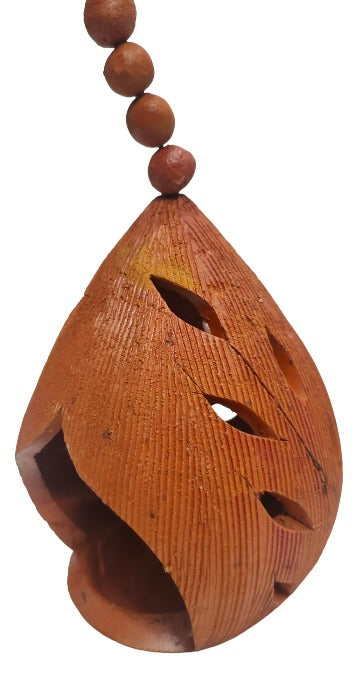 Living Room Decorative Terracotta Hanging Candle Holder.