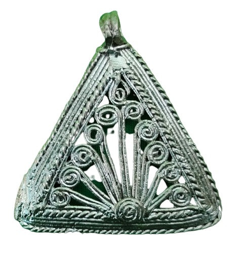 Dokra Dhokra Ethnic Collection of Brass Dokra Pendant Jewellery,,.