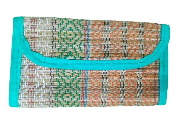 Wallet Made of River Grass Madur Kathi.