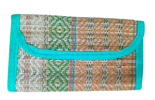 Wallet Made of River Grass Madur Kathi.