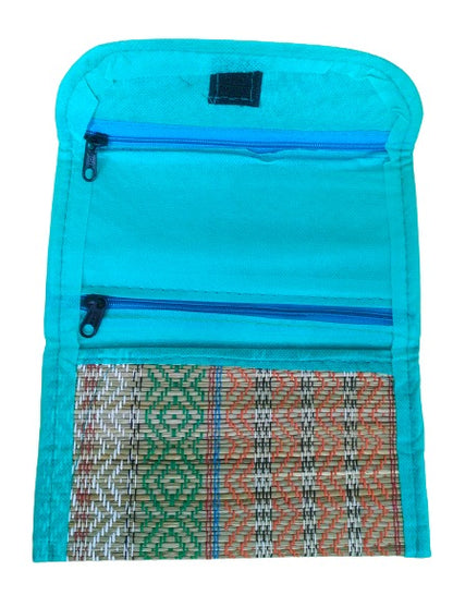 Wallet Made of River Grass Madur Kathi.