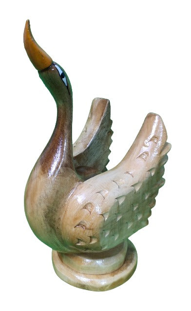 Wooden Bird Wooden Decorative Duck Showpiece Home Decor