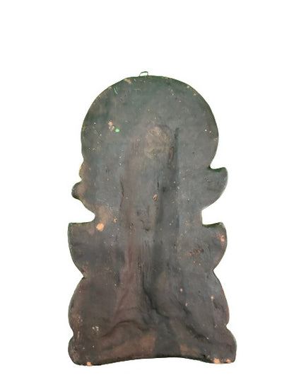 Terracotta Lord Ganesha Ganapati Bappa Wall Hanging Showpiece for Home Decor