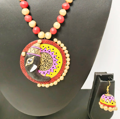 Handcrafted Terracotta Jewellery Set | Unique Indian Ethnic Designs | Eco-Friendly Accessories